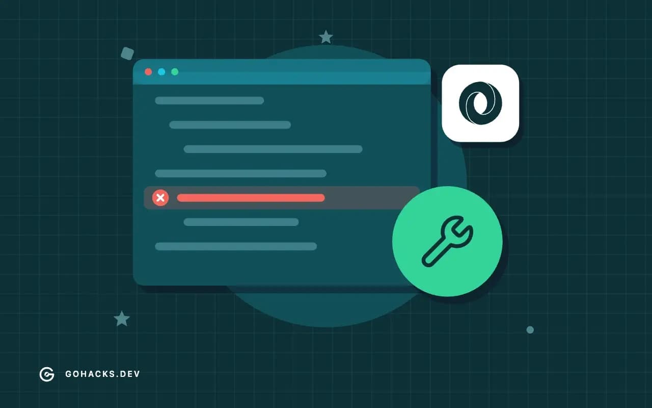 Flat illustration of a log with a failing line and a wrench, with the JSON logo.